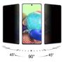 Imagem de Kit 3 Pelicula 9D Ceramica Privacidade Fosca Compativel com Samsung Galaxy A20 A30 M31