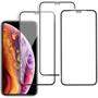 Imagem de Kit 3 Películas 3D Vidro + Capa Capinha Transparente Compatível com Iphone13