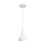 Imagem de Kit 3 Pendente Luminária de Teto de Alumínio Com Lâmpada Bivolt  - BRANCO