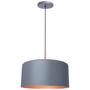 Imagem de Kit 3 Pendente Lustre Luminária Madri Cinza