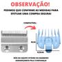 Imagem de Kit 3 Pentes Disfarce N 0.5 + N 1.5 + Pente N 1 Universal