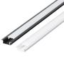 Kit 3 Perfil de Led Reforçado Embutir 24x7mm Barra 2m para Fita de Led Pasilux Imagem de Kit 3 Perfil de Led Reforçado Embutir 24x7mm Barra 2m para Fita de Led Pasilux