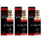 Imagem de Kit 3 Perfumes Be You Amakha Paris 15 ml