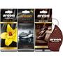 Imagem de Kit 3 Perfumes Carro Areon Vanilla Black,Lux Gold E Leather