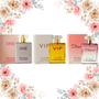 Imagem de Kit 3 Perfumes Femininos One, Vip e Diamond 100ml Sea Blue