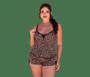 Imagem de Kit 3 Pijama Feminino Curto Baby Doll Suede Calor Estampado