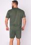 Imagem de Kit 3 Pijamas Vekyo Masculino Pós Cirúrgico com Botões