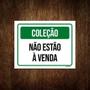 Imagem de Kit 3 Placa Sinalização Verde - Coleção Não Estão Venda