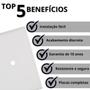 Imagem de Kit 3 Placas Antena 1 Furo 4x2 Branca Embutir Liz Tramontina