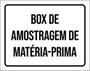 Imagem de Kit 3 Placas Box Amostragem Matéria Prima