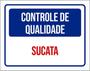 Imagem de Kit 3 Placas Controle Qualidade Sucata 36X46