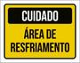 Imagem de Kit 3 Placas Cuidado Área De Resfriamento 36X46