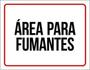 Imagem de Kit 3 Placas De Área Para Fumantes 36X46