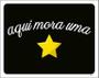 Imagem de Kit 3 Placas Decorativa - Aqui Mora Uma Estrela