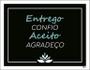 Imagem de Kit 3 Placas Decorativa - Entrego Confio Aceito Agradeço