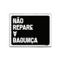 Imagem de Kit 3 Placas Decorativa - Não Repare A Bagunça