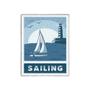 Imagem de Kit 3 Placas Decorativa - Sailing Navio Barco