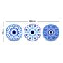 Imagem de Kit 3 Placas Decorativas Mandalas  Corte a Laser