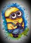 Imagem de Kit 3 Placas Decorativas Minions 02 MDF 3mm 18x26