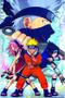 Imagem de Kit 3 Placas Decorativas Naruto MDF 3mm 18x26