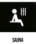 Imagem de Kit 3 Placas Desenho - Sauna