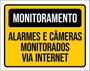 Imagem de Kit 3 Placas Monitoramento Alarmes Câmeras Monitorados