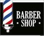 Imagem de Kit 3 Placas Sinalização - Barber Shop