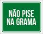 Imagem de Kit 3 Placas Verde Não Pise Na Grama 36X46