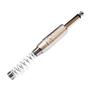 Imagem de Kit 3 Plug P10 Macho Mono Com Mola Profissional Roxtone