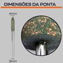 Imagem de Kit 3 Ponta Montada 4mm Cônica Borracha Gergelim Retifica