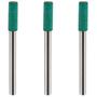 Imagem de Kit 3 Ponta Montada De Borracha 4Mm Haste 3Mm Micro Retifica