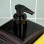 Imagem de Kit 3 Porta Detergente Esponja Com Bico Dosador Rattan Preto
