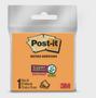 Imagem de Kit 3 post-it laranja 90f 76x76 mm