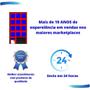 Imagem de Kit 3 Pote De Vidro Com Rolha 550ml Porta Tempero Mantimentos Redondo Marmita