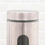 Imagem de Kit 3 Pote Inox com Visor Vítreo Fechamento Hermético 630ml