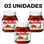 Imagem de Kit 3 Potes Creme De Avelã Com Cacau 650g Nutella
