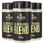 Imagem de KIT 3 POTES DE SAL DE PARRILLA BLACK SPICES GOURMET 500g TEMPERO PRONTO PARA CHURRASCO