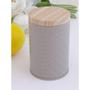 Imagem de Kit 3 Potes Multiuso Para Decoração Porta Mantimento Algodão