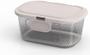 Imagem de Kit 3 Potes Para Alimentos Transparente P/M/G Com Tampa Fixa