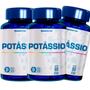 Imagem de Kit 3 Potes Potássio Puro 100% Natural Suplemento Alimentar Original Natunectar Vitamina Magnésio 180 Capsulas
