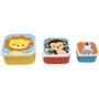 Imagem de Kit 3 Potinhos com Tampas - Infantil - Animal Fun - Zoo - P - M - G - Buba