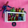 Imagem de Kit 3 Prateleira Para Bonecos Marvel Estante Barbie Nicho De Pelúcia Brinquedos Infantis Mdf 55cm