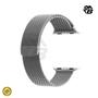 Imagem de Kit 3 Pulseiras Com Fecho Magnético Para Smartwatchs Milanense Loop 42-44mm