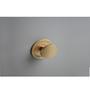 Imagem de Kit 3 puxador beetle com base granada zen dourado (fosco)