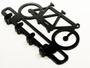 Imagem de Kit 3 Quadro Porta Chaves Parede Decorativo Artesanato Bicicleta