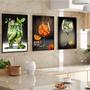 Imagem de Kit 3 Quadros Decorativos Drink Bebidas Gin Aperol Mojito 60x40 Vinil