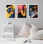 Imagem de Kit 3 Quadros Decorativos Posters Cartazes Jazz 24x18cm