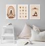 Imagem de Kit 3 Quadros Decorativos Yoga- Poses 33X24Cm - Com Vidro