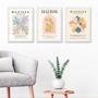 Imagem de Kit 3 Quadros Posters Matisse Candy Colors 24X18Cm