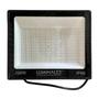 Imagem de Kit 3 Refletor 200w 6500k Luz Fria Bivolt Carcaça Preto Contrução em Alumínio